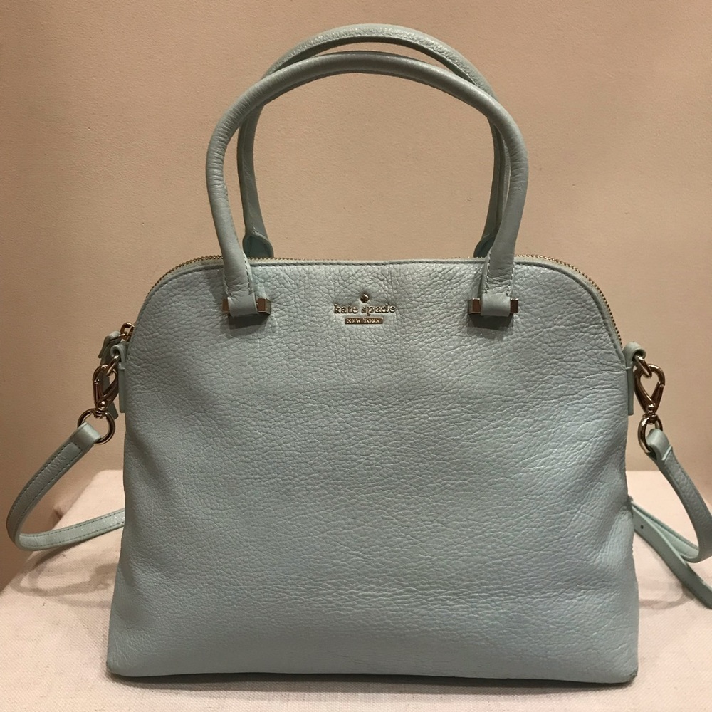 KATE SPADE NEW YORK LEATHER SATCHEL